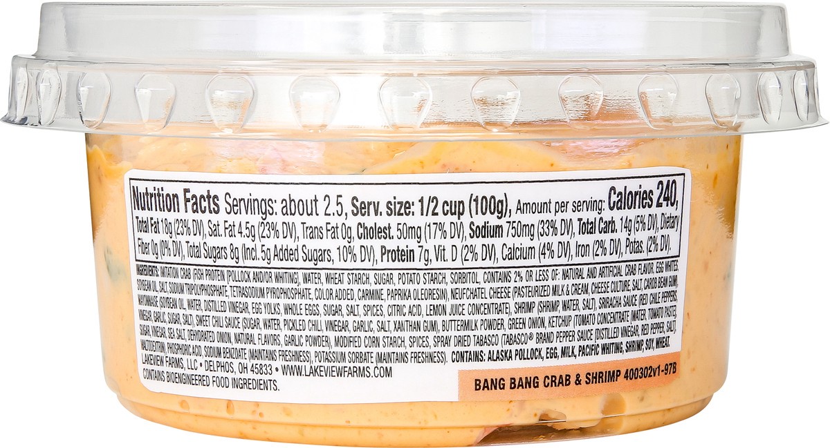 slide 12 of 15, Salads of the Sea Bang Bang Crab & Shrimp Salad 9oz, 9 oz