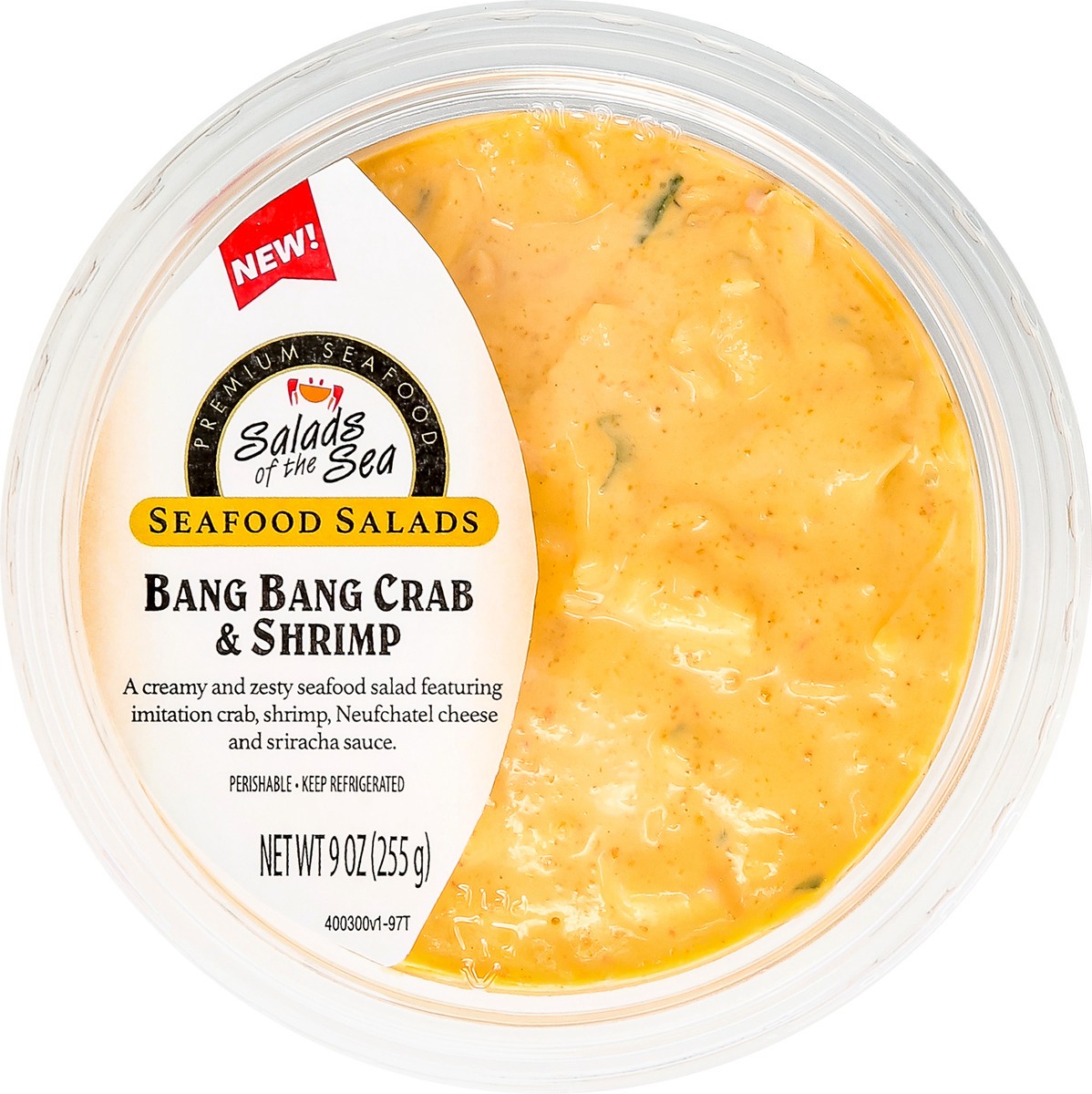 slide 2 of 15, Salads of the Sea Bang Bang Crab & Shrimp Salad 9oz, 9 oz