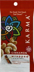 Karma Cinnamon Wrapped Cashews