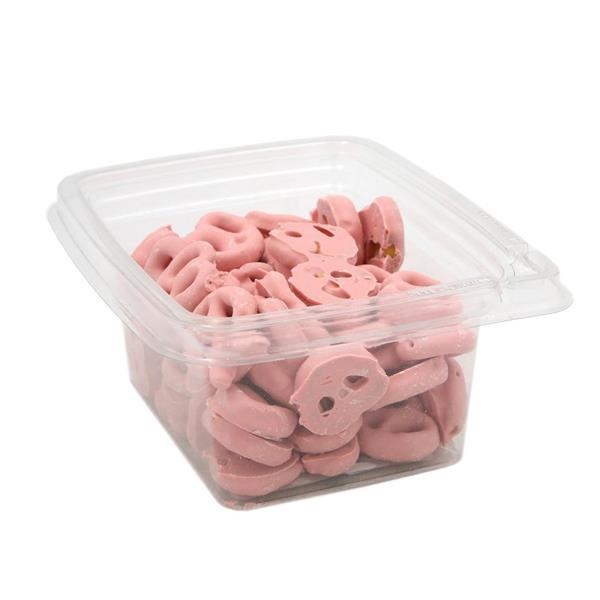 slide 1 of 1, Hy-Vee Strawberry Mini Pretzels, 6 oz