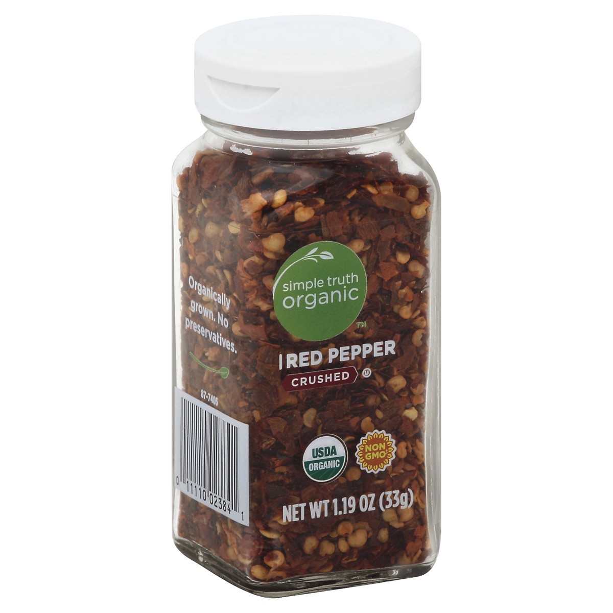 slide 2 of 3, Simple Truth Organic Crushed Red Pepper, 1.19 oz