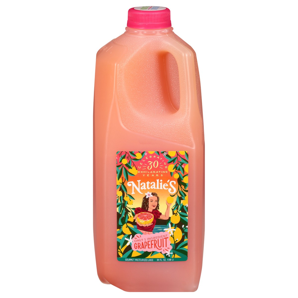 slide 1 of 9, Natalie's Grapefruit Juice 64 oz, 64 oz