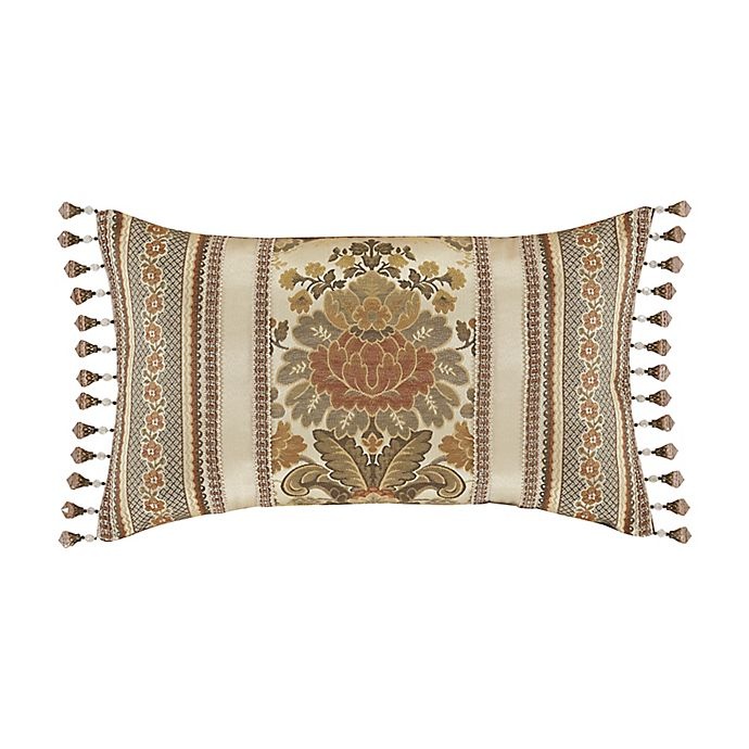 slide 1 of 1, J. Queen New York Juliette Oblong Boudoir Pillow - Terracotta, 1 ct