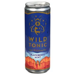Wild Tonic Blackberry Mint Jun Kombucha- 12 fl oz