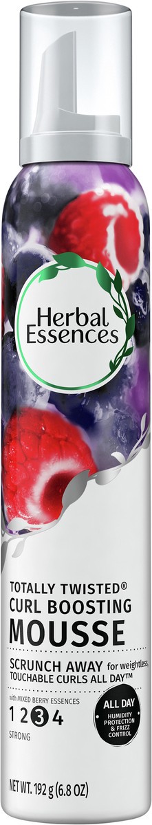 slide 3 of 8, Herbal Essences Totally Twisted Curl Defining Mousse, 6.8 oz