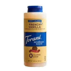 Torani Beverage Sauce, French Vanilla Flavored, Zero Calorie