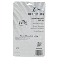 slide 3 of 5, Zebra Z-Grip Retractable Ballpoint Pens, 7 ct