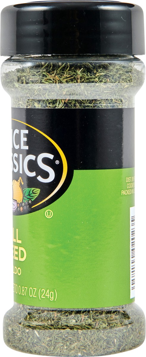 slide 8 of 9, Spice Classics Dill Weed, 0.87 oz, 0.87 oz