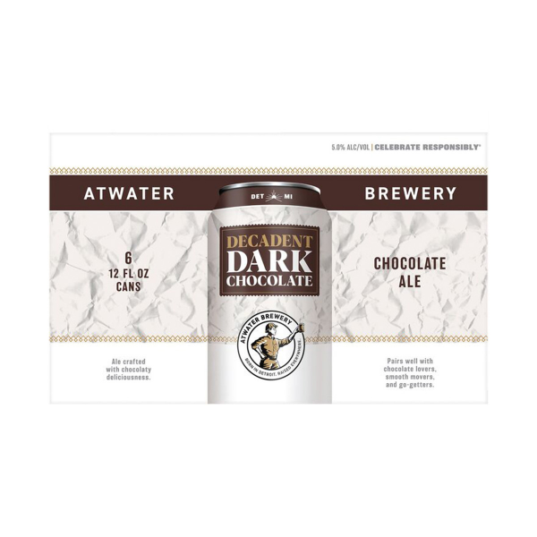 slide 5 of 29, Atwater Decadent Dark Chocolate Ale Bottles, 6 ct; 12 fl oz