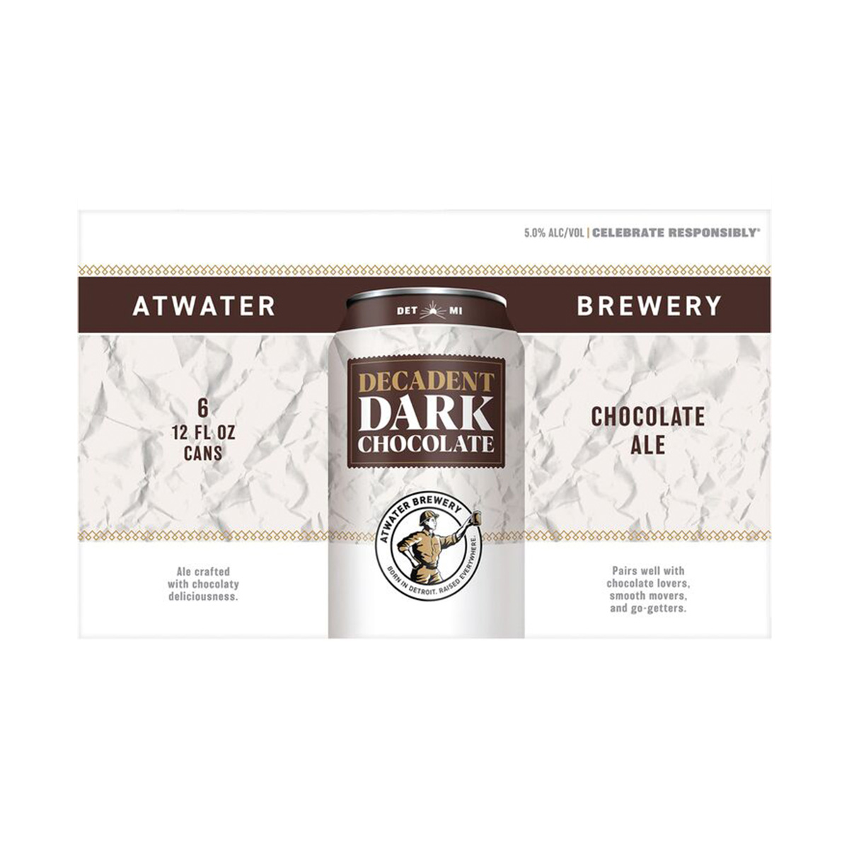 slide 3 of 29, Atwater Decadent Dark Chocolate Ale Bottles, 6 ct; 12 fl oz