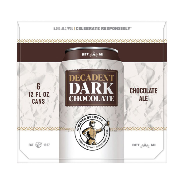 slide 6 of 29, Atwater Decadent Dark Chocolate Ale Bottles, 6 ct; 12 fl oz