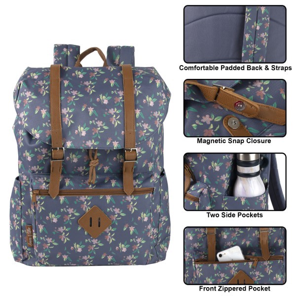 Trailmaker Ditsy Print Drawstring Backpack, Multicolor 1 ct | Shipt
