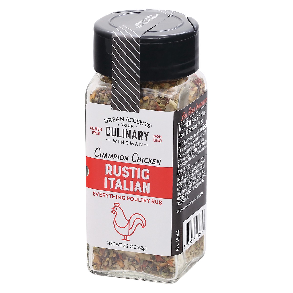 slide 3 of 9, Urban Accents Ua Rustic Italian Everything Poultry, 2.2 oz