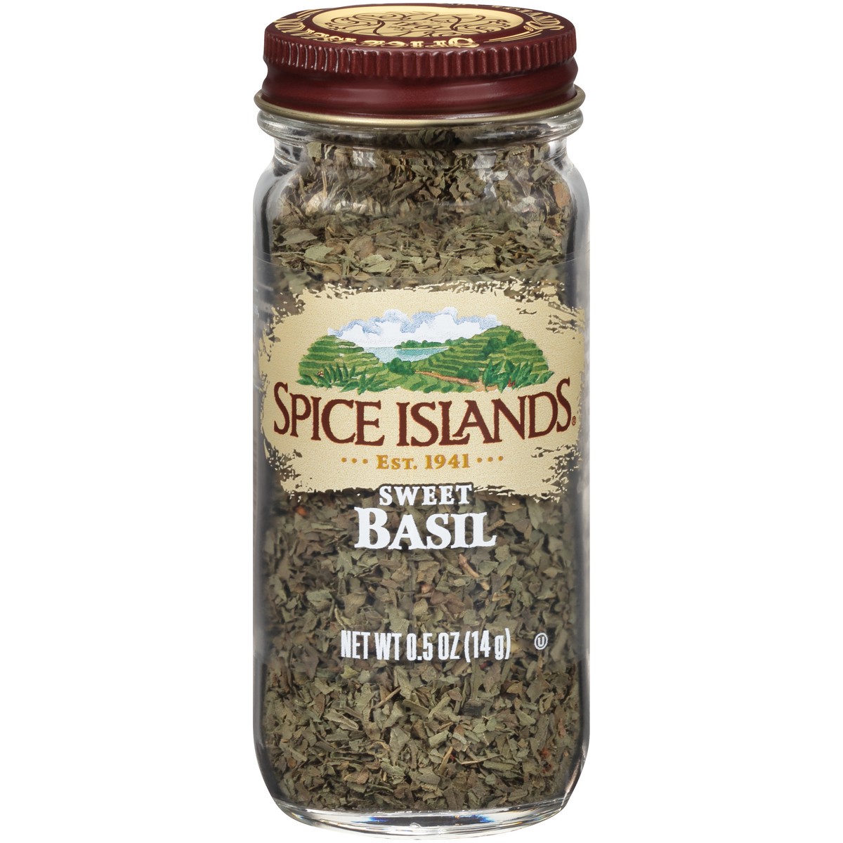 slide 1 of 10, Spice Islands Sweet Basil 0.5 oz. Jar, 0.5 oz