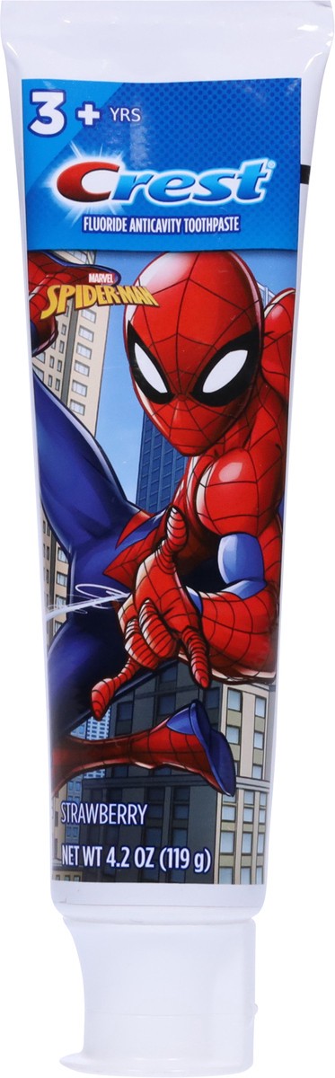 slide 3 of 13, Crest Kid's Toothpaste, featuring Marvel's Spiderman, Strawberry Flavor, 4.2 oz, 4.2 oz