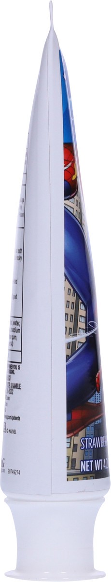 slide 2 of 13, Crest Kid's Toothpaste, featuring Marvel's Spiderman, Strawberry Flavor, 4.2 oz, 4.2 oz