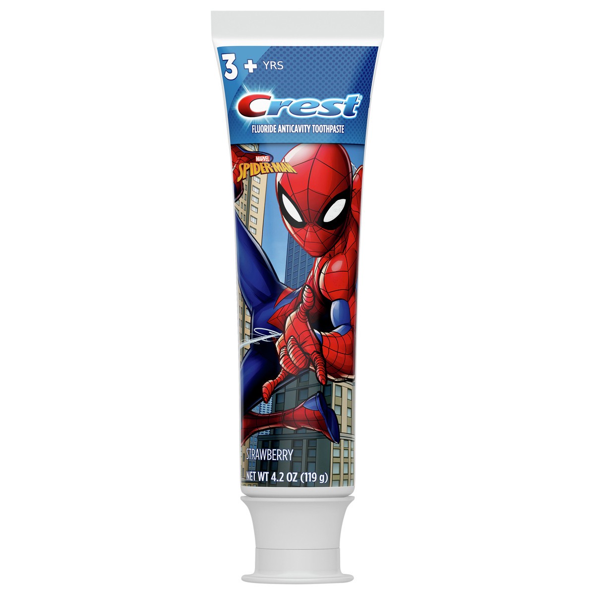 slide 1 of 13, Crest Kid's Toothpaste, featuring Marvel's Spiderman, Strawberry Flavor, 4.2 oz, 4.2 oz