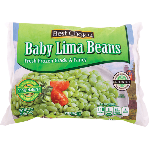 slide 1 of 1, Best Choice Baby Lima Beans, 16 oz