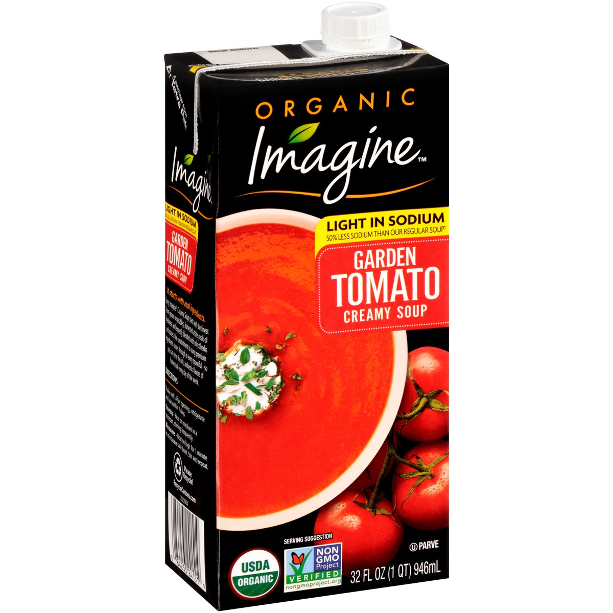 slide 1 of 1, Imagine Foods Creamy Garden Tomato Soup, 32 fl oz