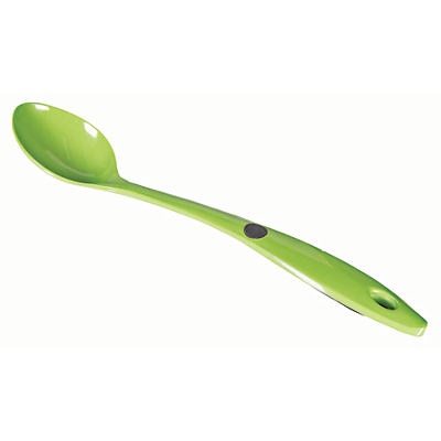 slide 1 of 1, Cocinaware Green Melamine Spoon, 1 ct