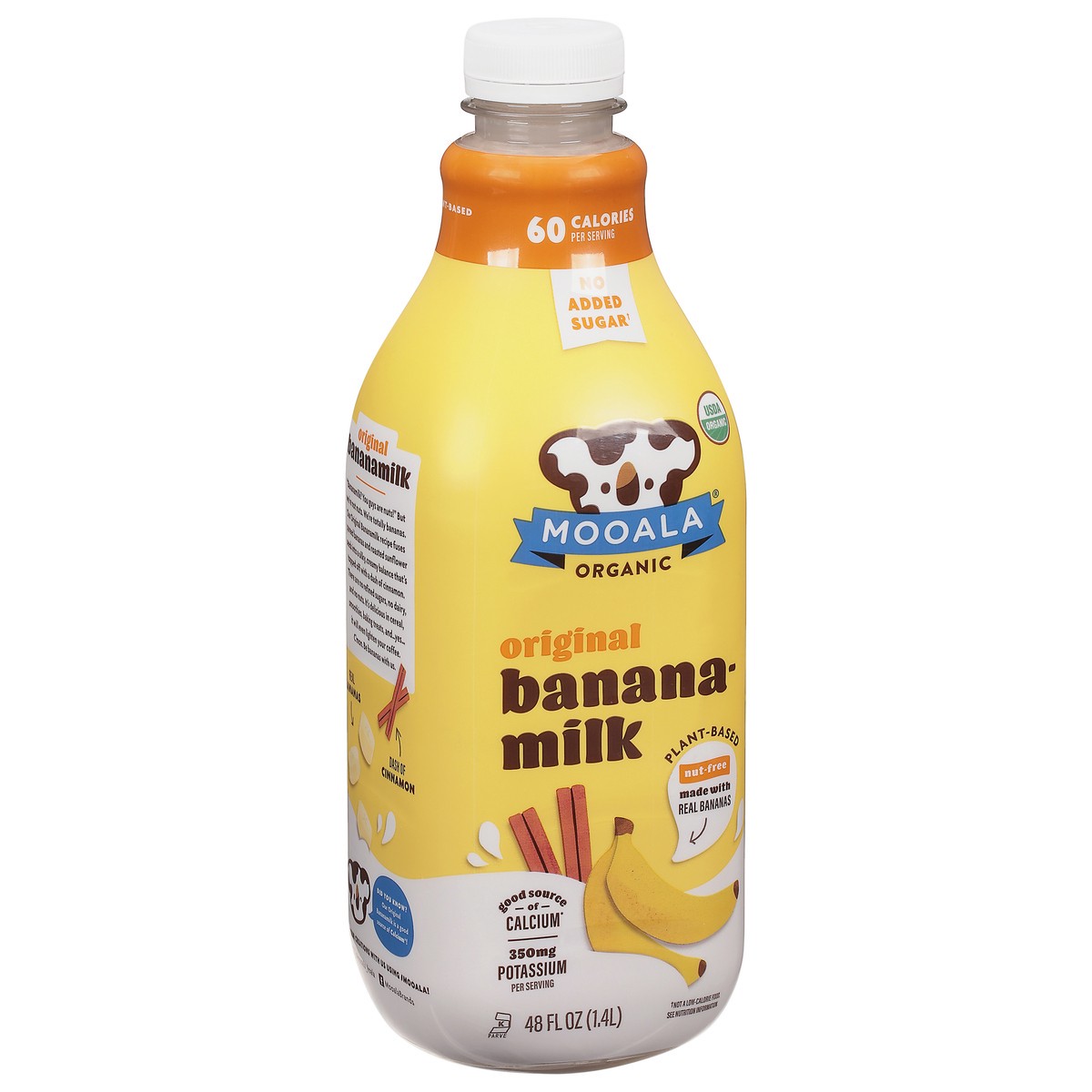 slide 5 of 9, Mooala Organic Original Bananamilk, 48oz, 48 fl oz