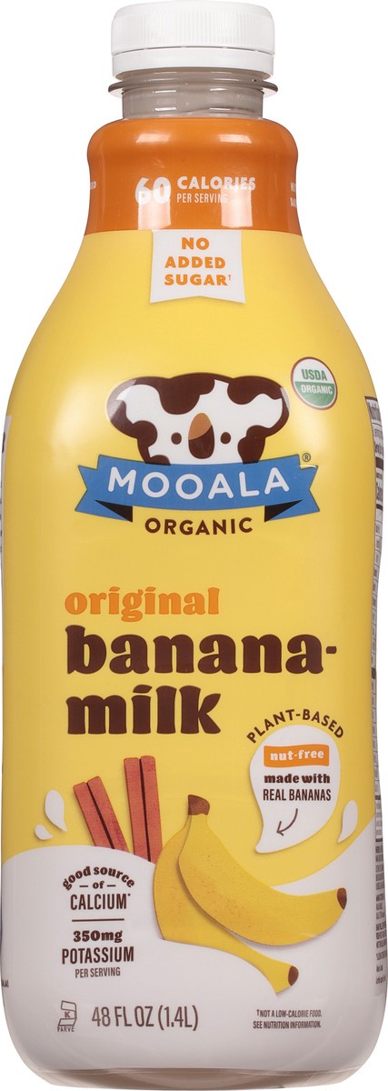 slide 4 of 9, Mooala Organic Original Bananamilk, 48oz, 48 fl oz