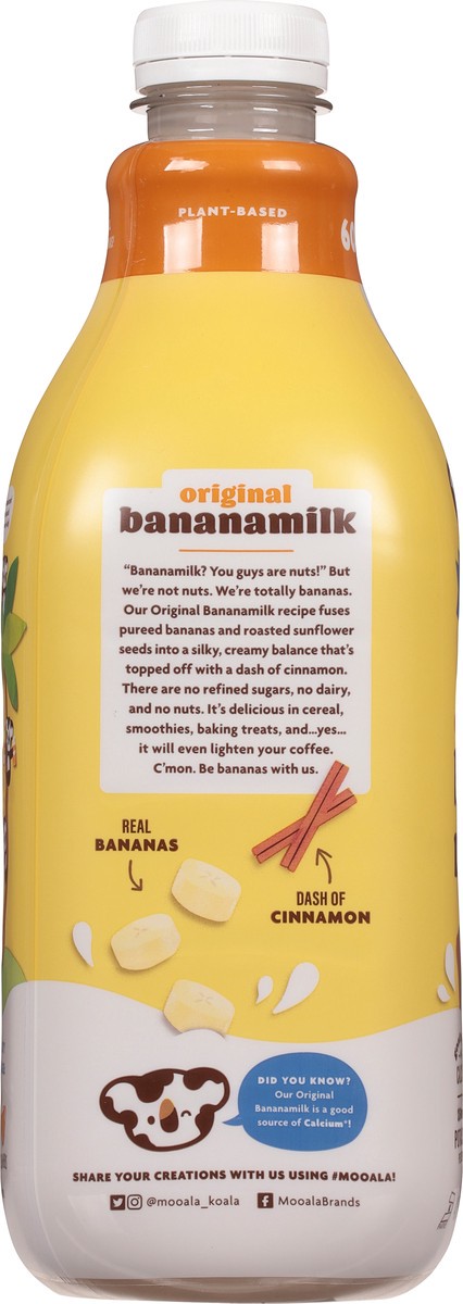 slide 3 of 9, Mooala Organic Original Bananamilk, 48oz, 48 fl oz