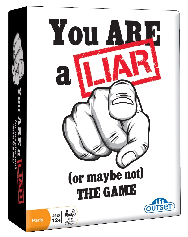slide 1 of 1, Outset Media You Are A Liar Card Game, 1 ct