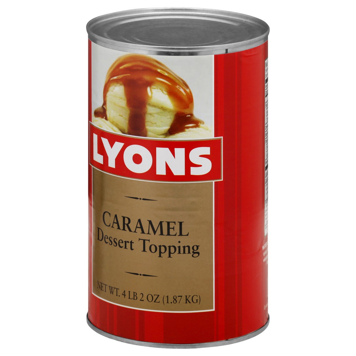 slide 12 of 12, Lyons Caramel Dessert Topping 66 oz, 66 oz