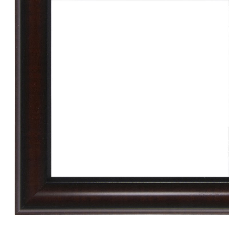 slide 3 of 3, 11" X 14" Mahogany & Black Document Float Frame By Studio Decor, 11 in x 14 in
