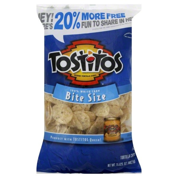 slide 1 of 1, Tostitos Bitesize Rounds, 1 ct