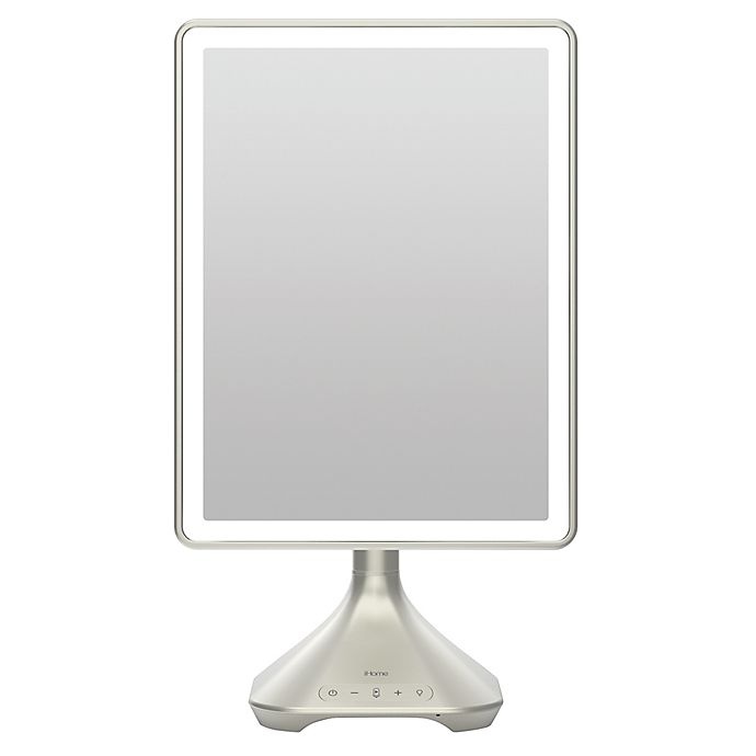 Ihome pro rechargeable store vanity speaker mirror