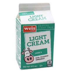 Weis Quality Light Cream