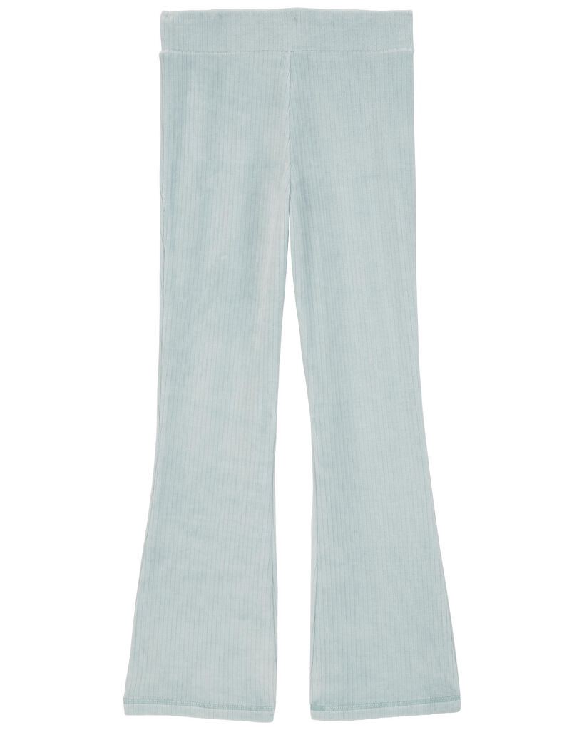 slide 2 of 3, Carter's Kid Flare Velour Pants Blue 7, 1 ct