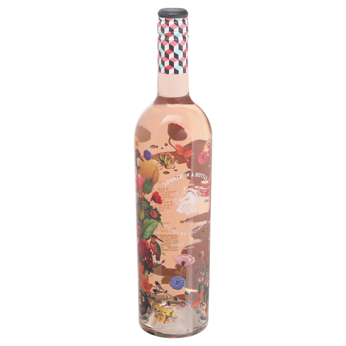 slide 7 of 12, Wolffer Estate Summer in a Bottle Cotes de Provence Rose 750 ml Bottle, 750 ml