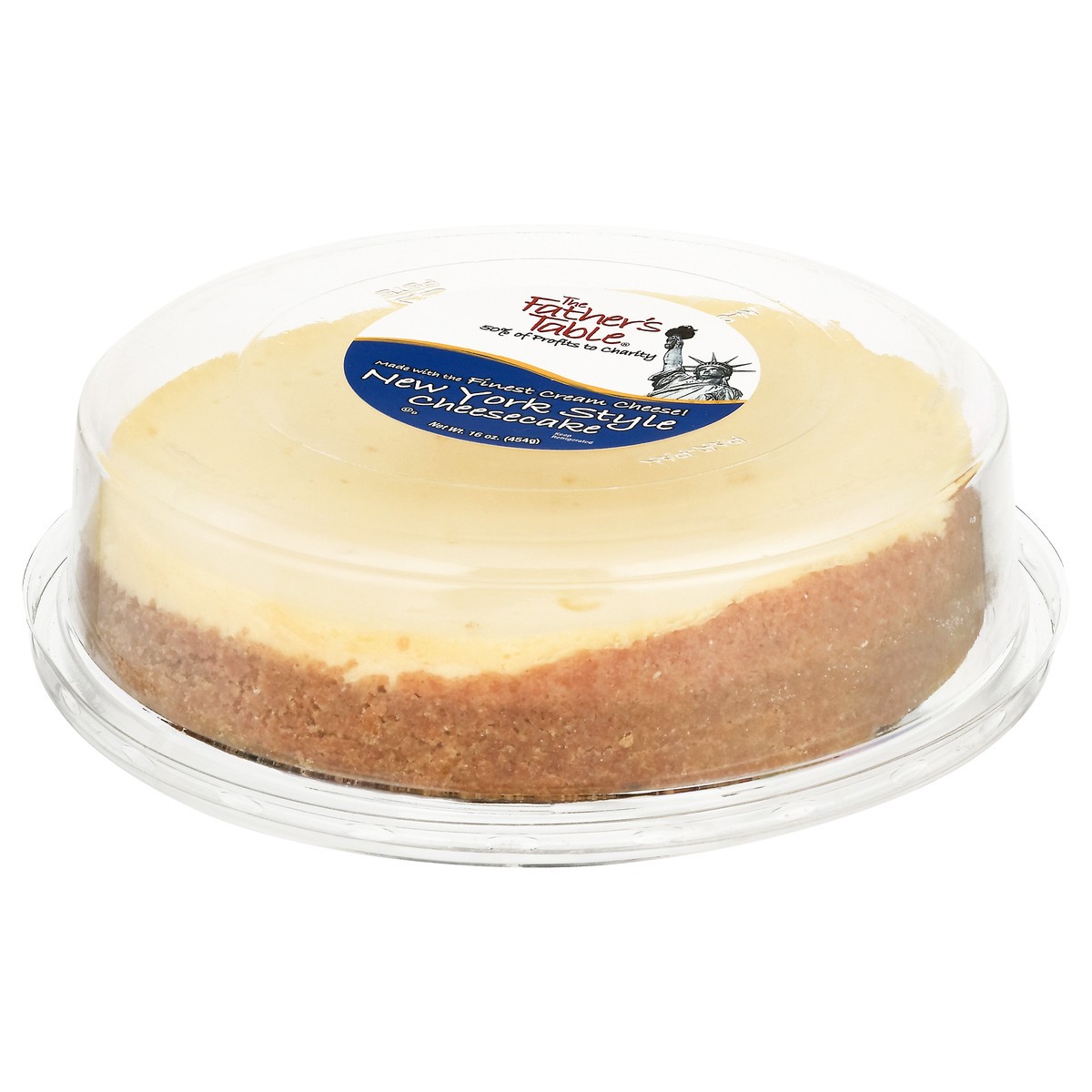 slide 3 of 9, The Father's Table 6"Ny Cheesecake, 1 ct