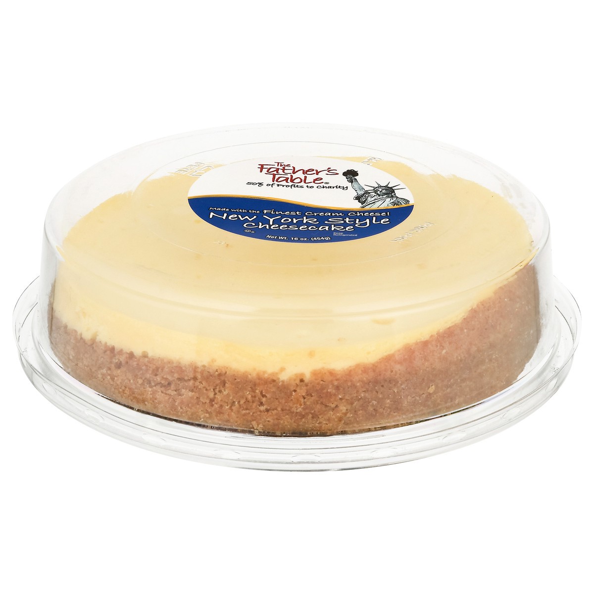 slide 1 of 9, The Father's Table 6"Ny Cheesecake, 1 ct