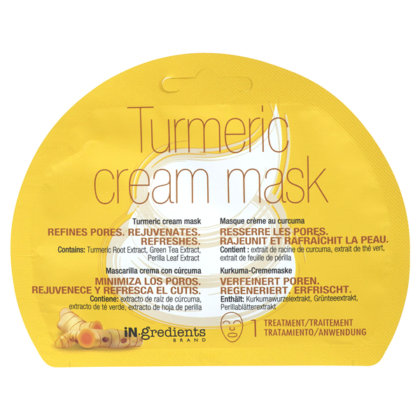 slide 1 of 1, Masque Bar In.gredients Turmeric Cream Mask, 1 ct