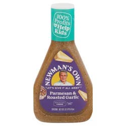 Newman's Own Parmesan & Roasted Garlic Dressing 16 fl oz