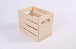 Pine Wood Wine Storage Crate
