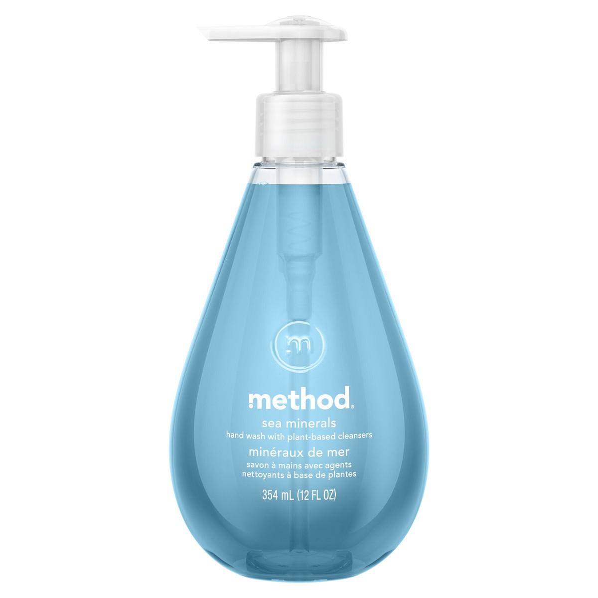 slide 1 of 3, Method Gel Hand Soap, Sea Minerals, 12 Ounce, 12 fl oz