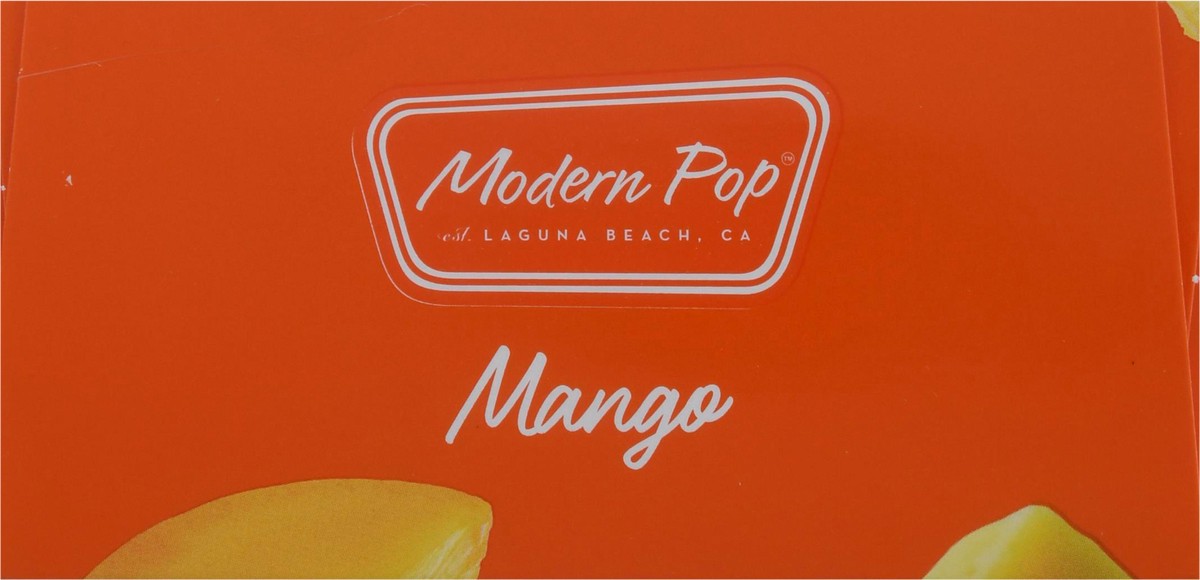 slide 9 of 13, Modern Pop Mango Frozen Fruit Bars 4 - 2.50 fl oz Bars, 4 ct