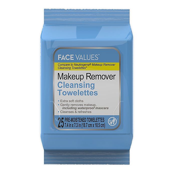 slide 1 of 6, Harmon Face Values Makeup Remover Cleansing Towelettes, 25 ct