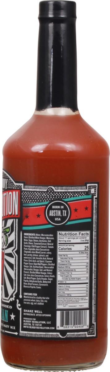 slide 6 of 12, Bloody Revolution Full-Blooded Texan Gourmet Bloody Mary Mix - 32 fl oz, 32 fl oz