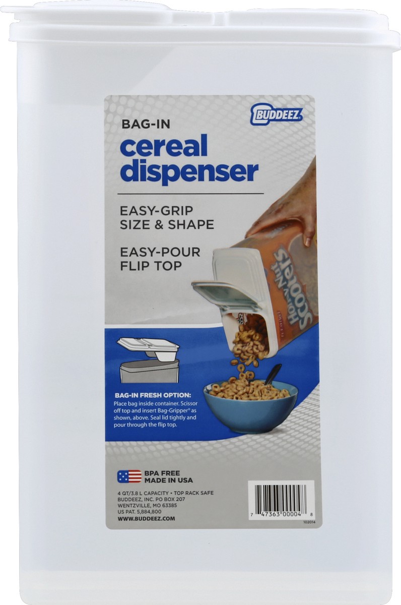 slide 2 of 4, Buddeez Bagged Cereal Dispenser, 1 ct