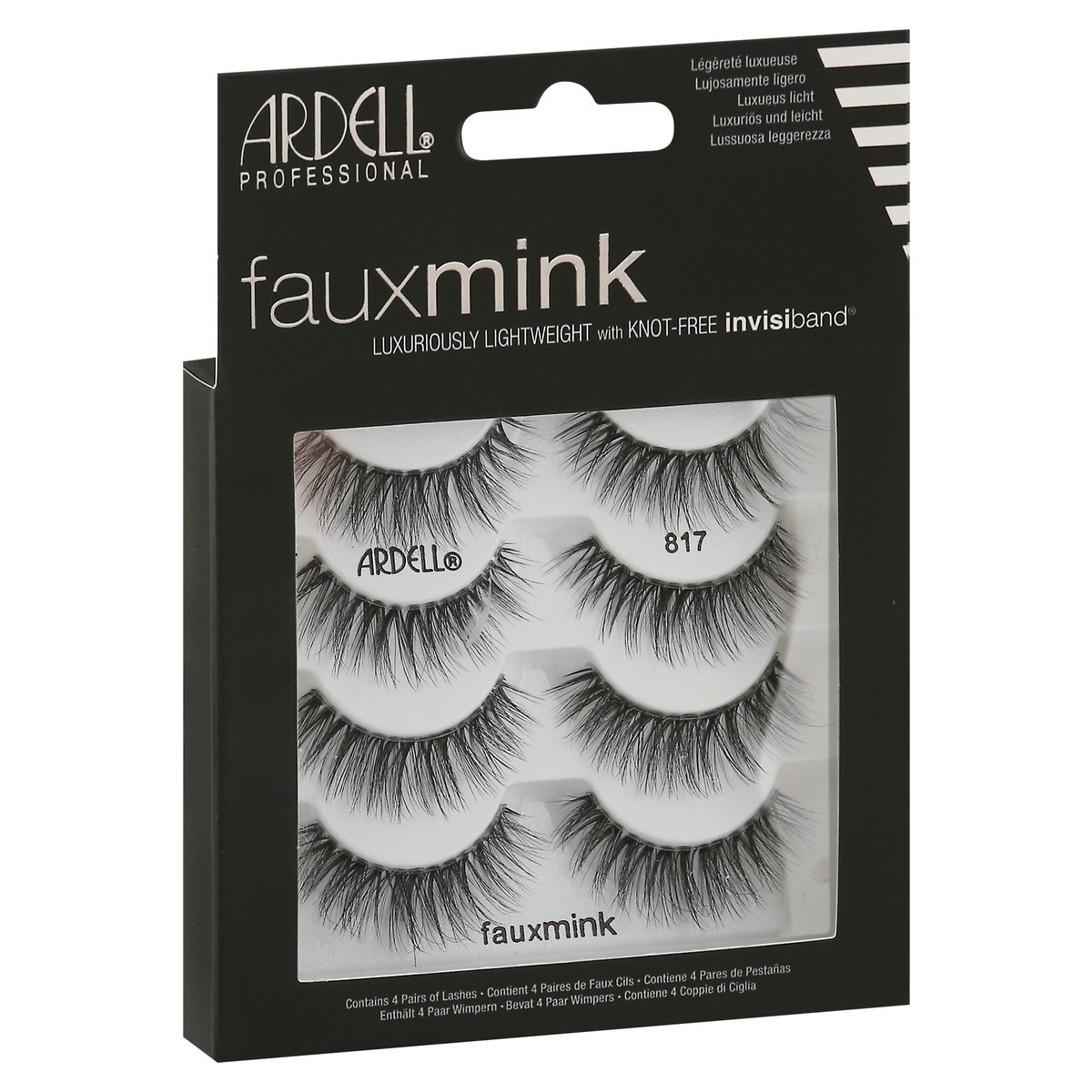 slide 9 of 9, Ardell Fauxmink Lashes 4 ea, 4 ct