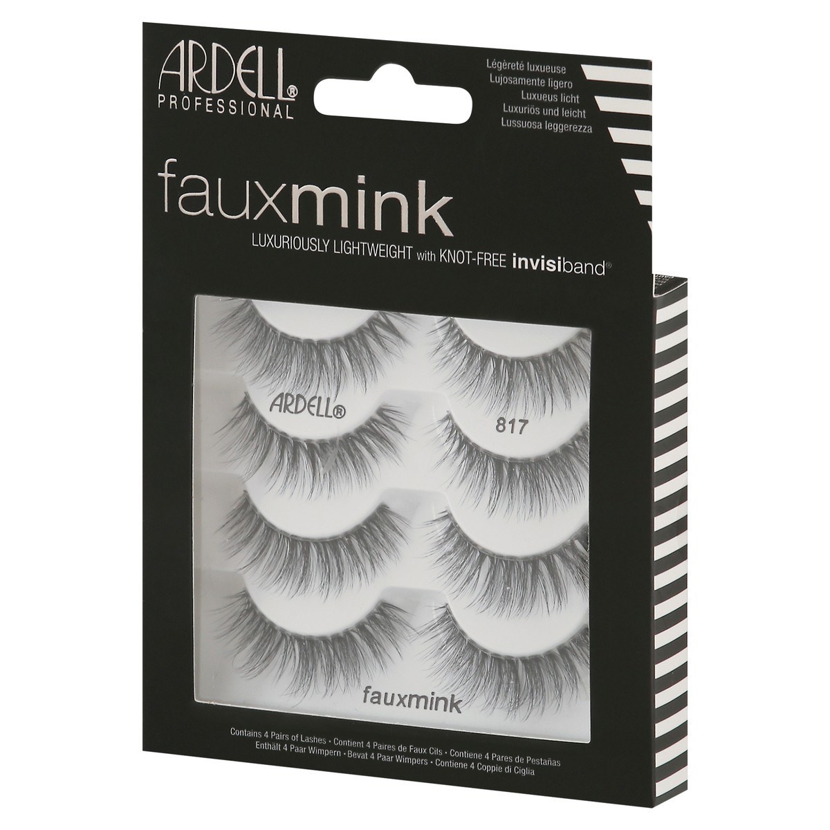 slide 2 of 9, Ardell Fauxmink Lashes 4 ea, 4 ct