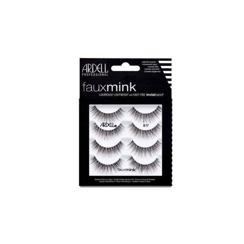 slide 1 of 9, Ardell Fauxmink Lashes 4 ea, 4 ct