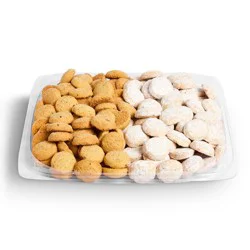 H-E-B Bakery Party Tray - Cinnamon & Powdered Sugar Pan de Polvo Cookies