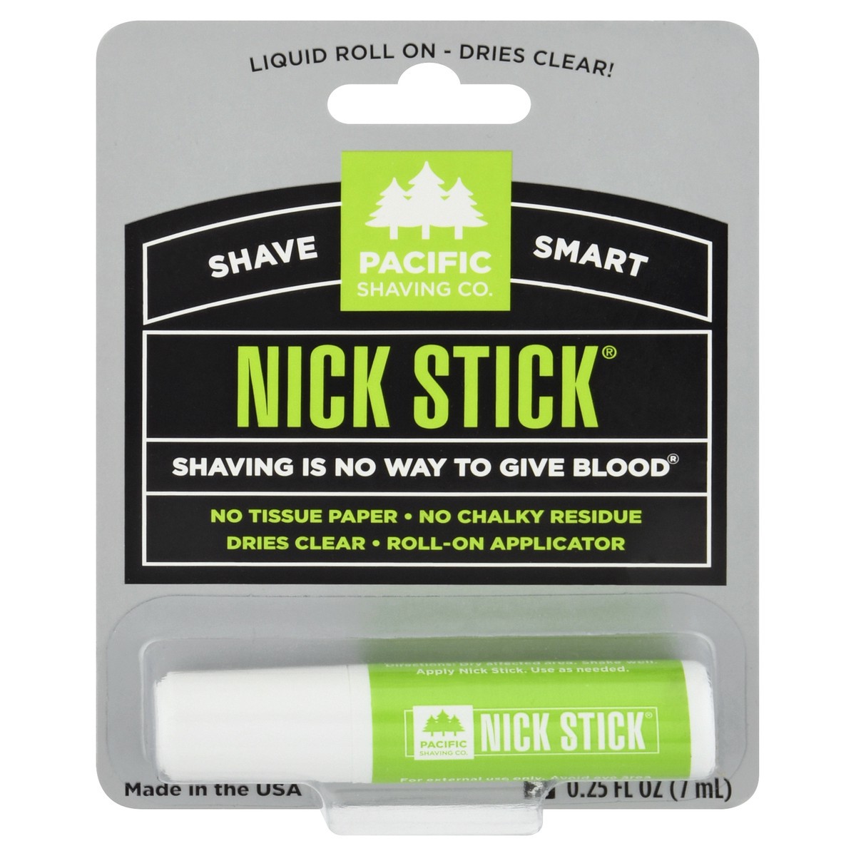 slide 1 of 9, Pacific Shaving Nick Stick 0.25 oz, 0.25 oz